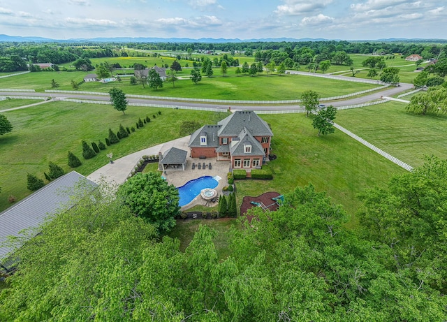 107 Churchill Farms Dr, Murfreesboro, TN 37127 - bird's eye view featuring a rural view