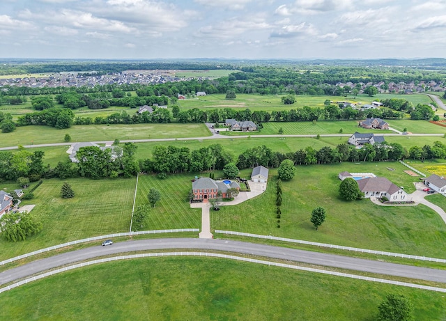 107 Churchill Farms Dr, Murfreesboro, TN 37127 - bird's eye view featuring a rural view