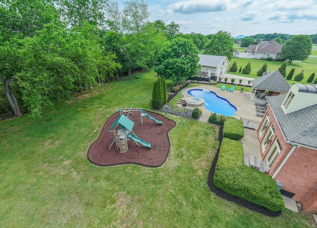 107 Churchill Farms Dr, Murfreesboro, TN 37127 - drone / aerial view