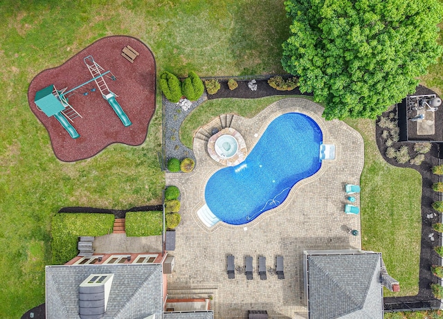 107 Churchill Farms Dr, Murfreesboro, TN 37127 - bird's eye view