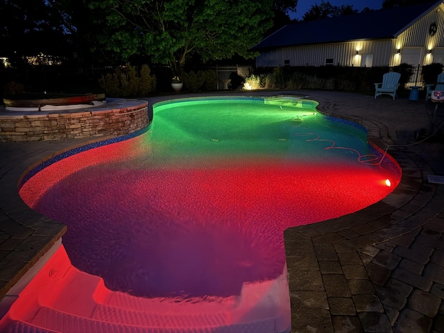 107 Churchill Farms Dr, Murfreesboro, TN 37127 - view of swimming pool featuring fence, a fenced in pool, and a patio area