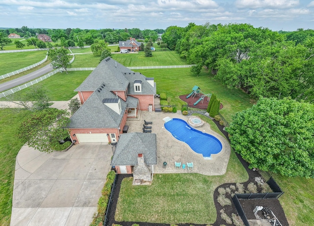 107 Churchill Farms Dr, Murfreesboro, TN 37127 - aerial view