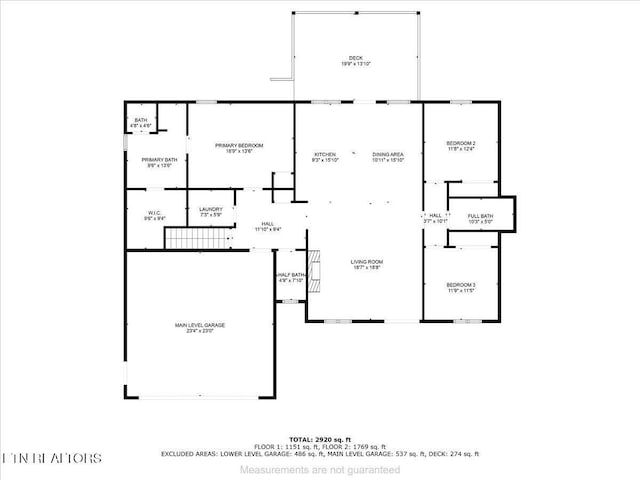 1983 Kaylee Dr, Jefferson City, TN 37760 - floor plan