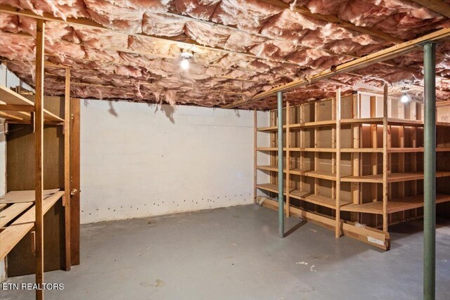 716 Lakewood Dr, Jefferson City, TN 37760 - view of unfinished basement
