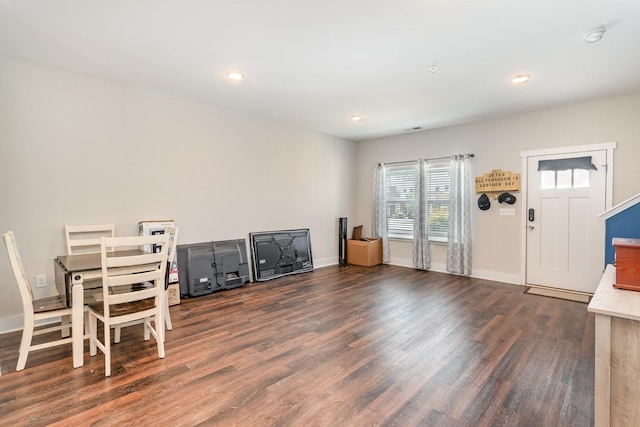 7025 Magnolia Crossings, Spring Hill, TN 37174 - interior space with wood finished floors, baseboards, and recessed lighting