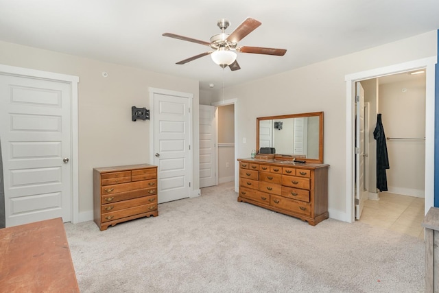 7025 Magnolia Crossings, Spring Hill, TN 37174 - bedroom featuring baseboards, carpet flooring, and a ceiling fan