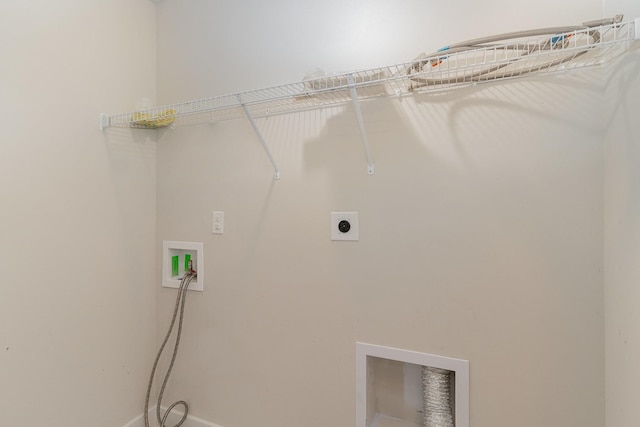 7025 Magnolia Crossings, Spring Hill, TN 37174 - laundry room with hookup for an electric dryer and washer hookup