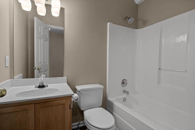 7203 Rosemary Ct, Fairview, TN 37062 - full bath with vanity, toilet, and shower / tub combination