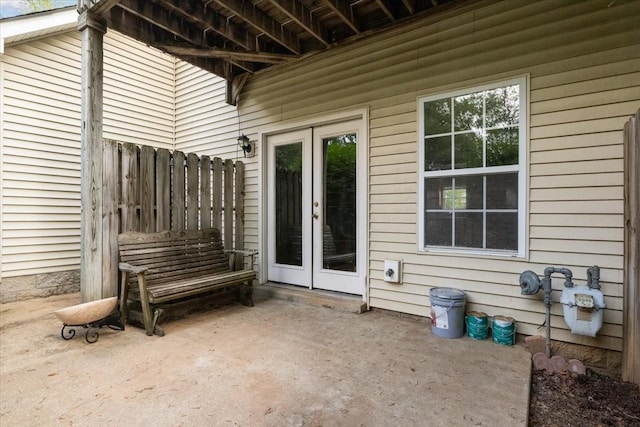 7203 Rosemary Ct, Fairview, TN 37062 - view of patio with french doors