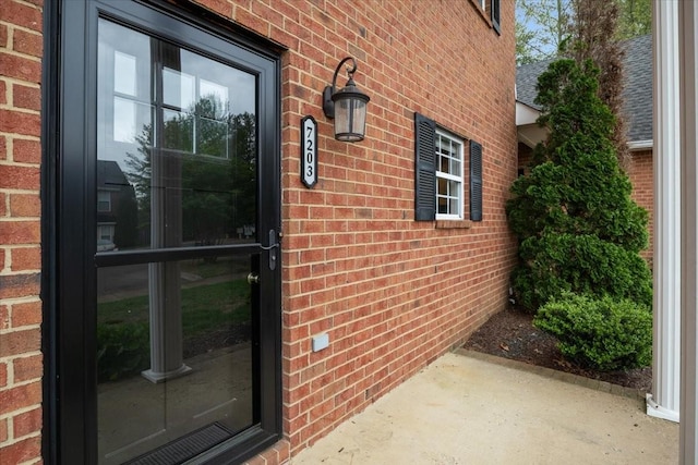 7203 Rosemary Ct, Fairview, TN 37062 - doorway to property with brick siding