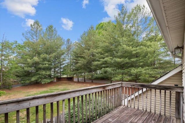 7203 Rosemary Ct, Fairview, TN 37062 - wooden deck with a yard