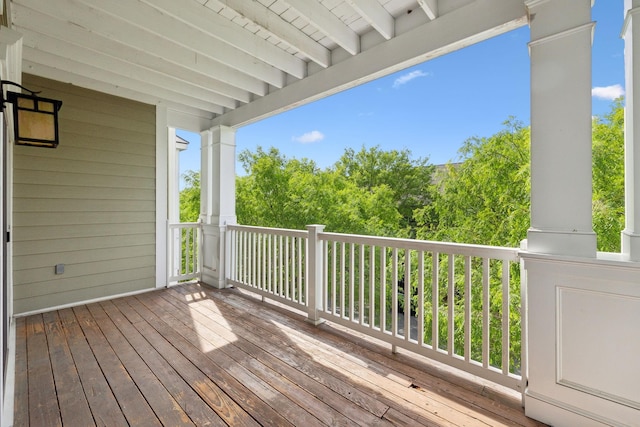 8231 Lenox Creekside Dr Unit C7, Antioch, TN 37013 - view of wooden terrace