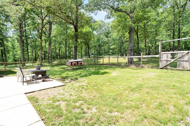 286 Pine Grove Rd, South Pittsburg, TN 37380 - view of yard with a patio area and fence