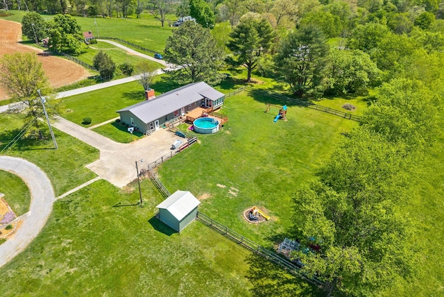 aerial view