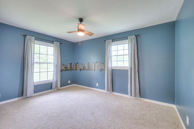 411 Willow Lake Dr, Portland, TN 37148 - spare room with carpet floors, baseboards, and a healthy amount of sunlight
