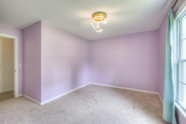 411 Willow Lake Dr, Portland, TN 37148 - spare room with baseboards, carpet flooring, and plenty of natural light
