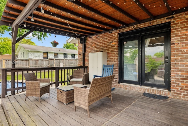 1031 Bayview Dr, Gallatin, TN 37066 - wooden deck featuring fence