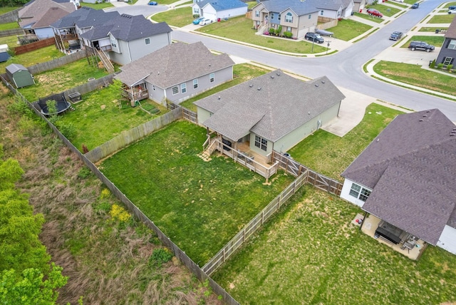 757 Tidwell Dr, Clarksville, TN 37042 - birds eye view of property with a residential view