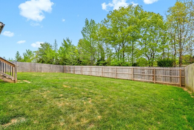 757 Tidwell Dr, Clarksville, TN 37042 - view of yard with a fenced backyard