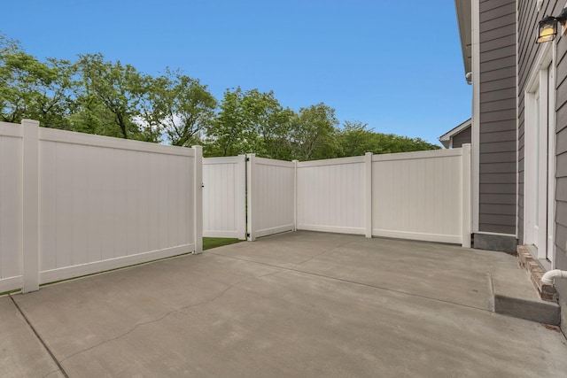 312 Mattie Ln, Spring Hill, TN 37174 - view of patio with a gate and fence