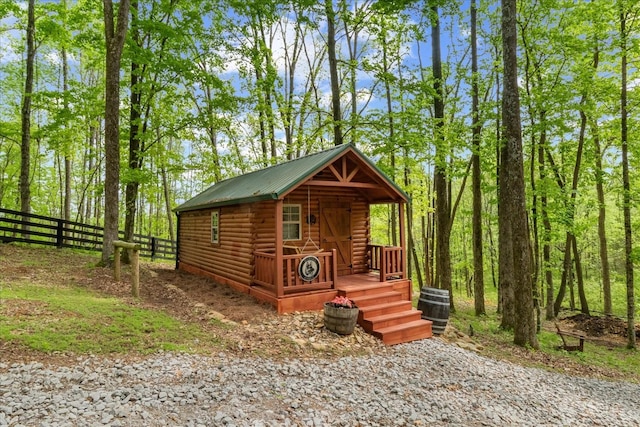 6498 Arno College Grove Rd, College Grove, TN 37046 - view of outdoor structure with fence and an outbuilding
