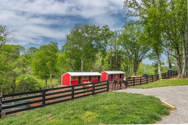6498 Arno College Grove Rd, College Grove, TN 37046 - exterior space featuring an outdoor structure and an exterior structure