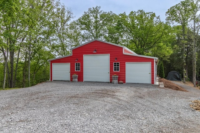 6498 Arno College Grove Rd, College Grove, TN 37046 - view of detached garage