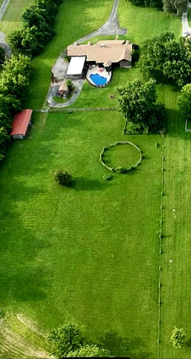 drone / aerial view