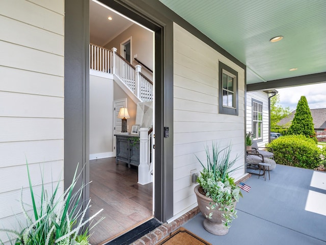 2025 Hornsby Dr, Franklin, TN 37064 - exterior space with a porch