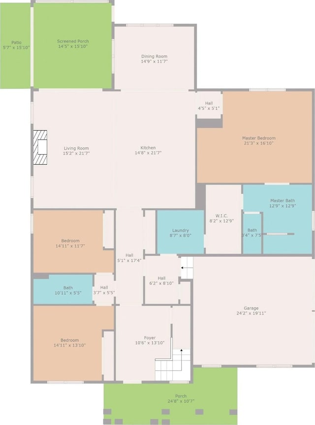 2025 Hornsby Dr, Franklin, TN 37064 - floor plan