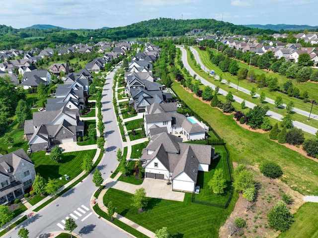 2025 Hornsby Dr, Franklin, TN 37064 - aerial view featuring a residential view