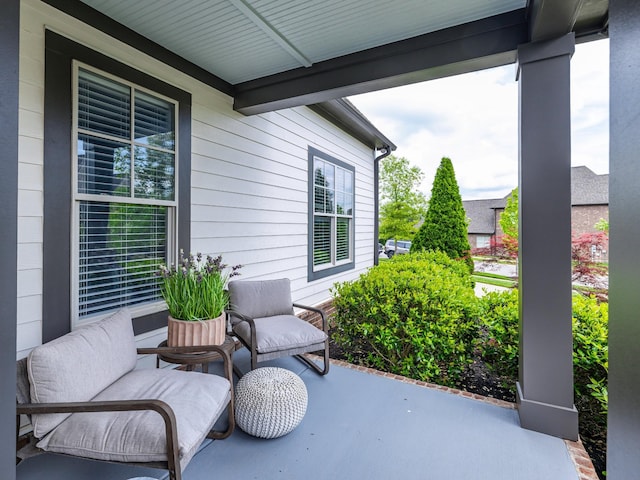 2025 Hornsby Dr, Franklin, TN 37064 - view of patio featuring covered porch