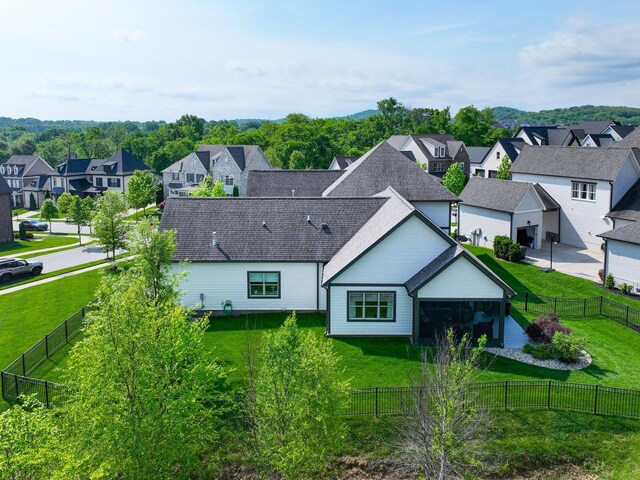 2025 Hornsby Dr, Franklin, TN 37064 - bird's eye view featuring a residential view