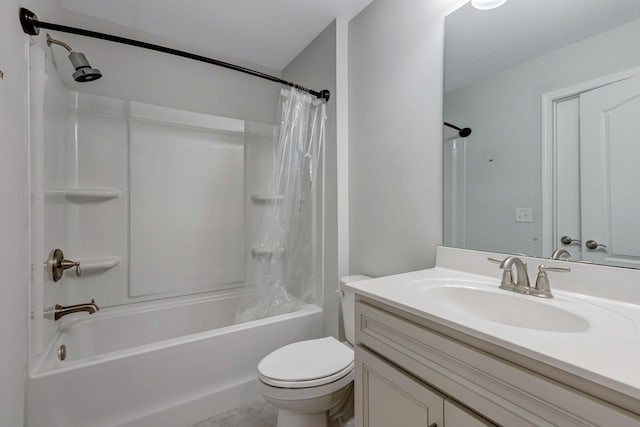 1235 Del Webb Blvd, Spring Hill, TN 37174 - full bath featuring vanity, toilet, and shower / bathtub combination with curtain