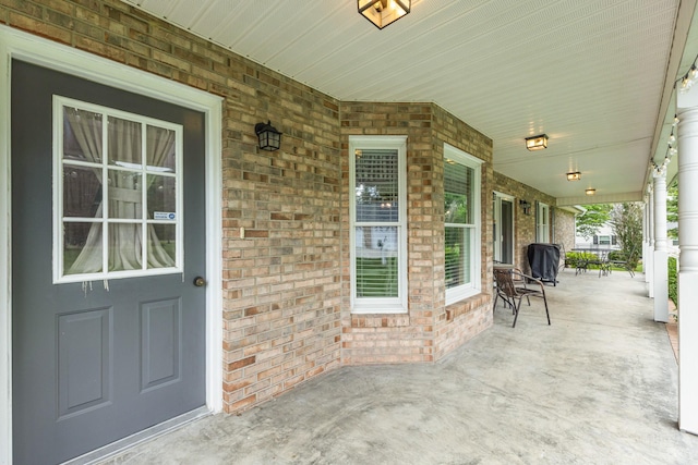 140 Keele Rd, Manchester, TN 37355 - view of patio featuring a porch
