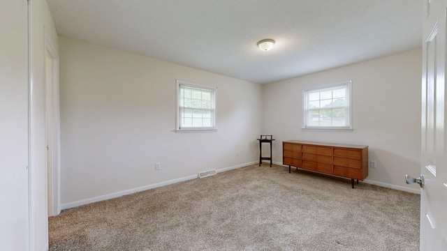 1213 Shackelford Dr, Mount Pleasant, TN 38474 - unfurnished bedroom with visible vents, baseboards, carpet floors, and multiple windows