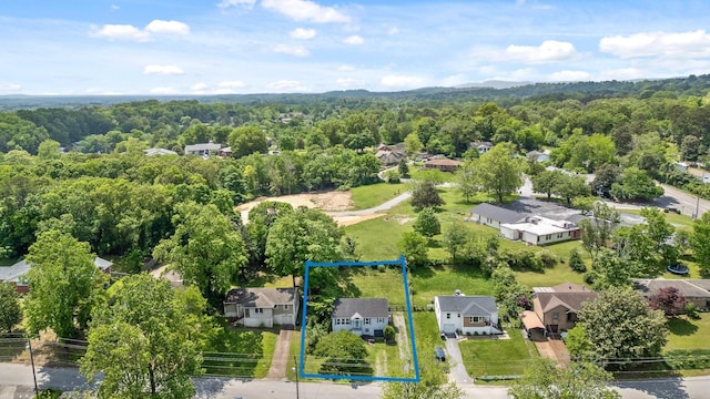 3610 Gleason Dr, Chattanooga, TN 37412 - bird's eye view with a residential view and a forest view