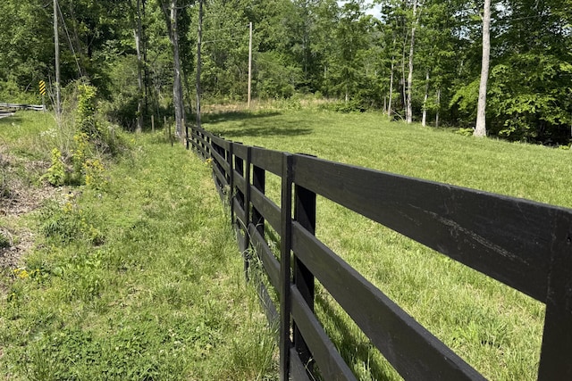 8901 Primm Springs Rd, Primm Springs, TN 38476 - view of yard featuring a wooded view and fence