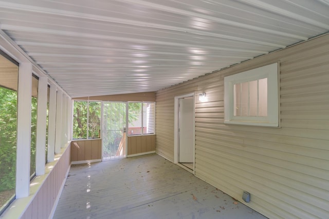 716 Larkin Ave, Chattanooga, TN 37411 - view of unfurnished sunroom