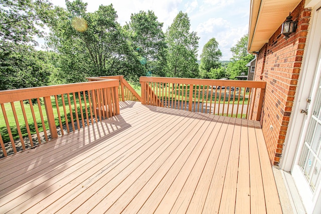 view of deck
