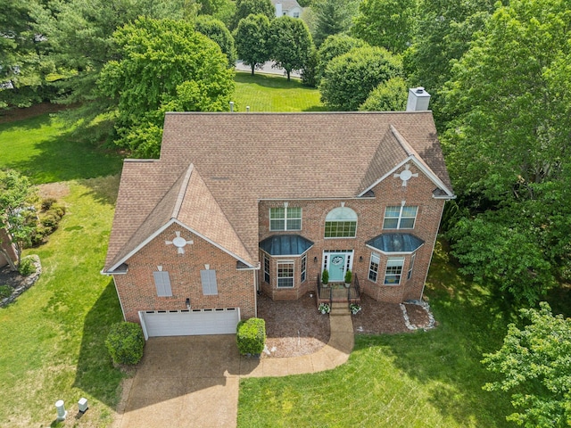104 Drayton Ct, Franklin, TN 37067 - aerial view