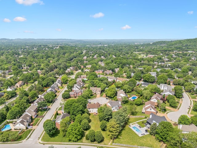 104 Drayton Ct, Franklin, TN 37067 - drone / aerial view with a residential view