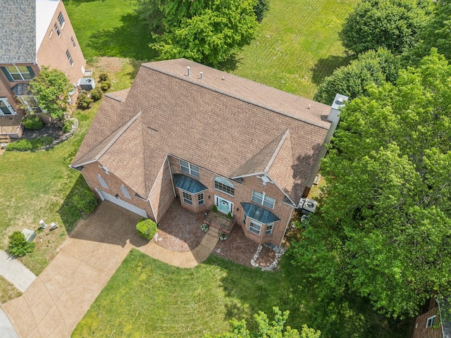 104 Drayton Ct, Franklin, TN 37067 - aerial view