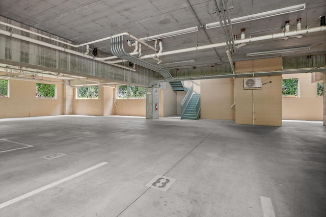 view of parking deck