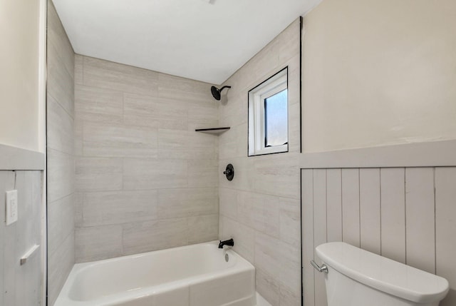 1614 Wade Rd, Lewisburg, TN 37091 - bathroom with tub / shower combination and toilet
