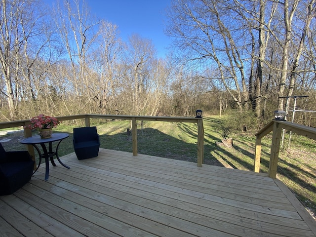 1614 Wade Rd, Lewisburg, TN 37091 - view of wooden terrace