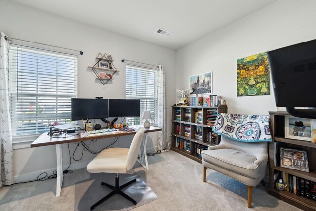907 Caywood Rd, Smyrna, TN 37167 - office featuring carpet flooring, visible vents, and baseboards