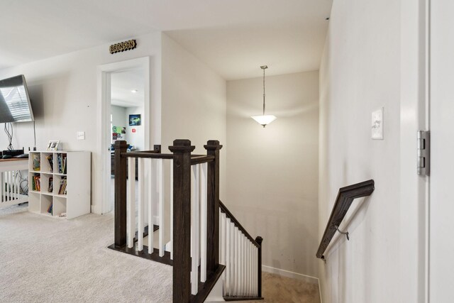 907 Caywood Rd, Smyrna, TN 37167 - staircase with carpet flooring