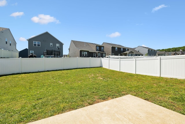 907 Caywood Rd, Smyrna, TN 37167 - view of yard with a fenced backyard, a patio, and a residential view