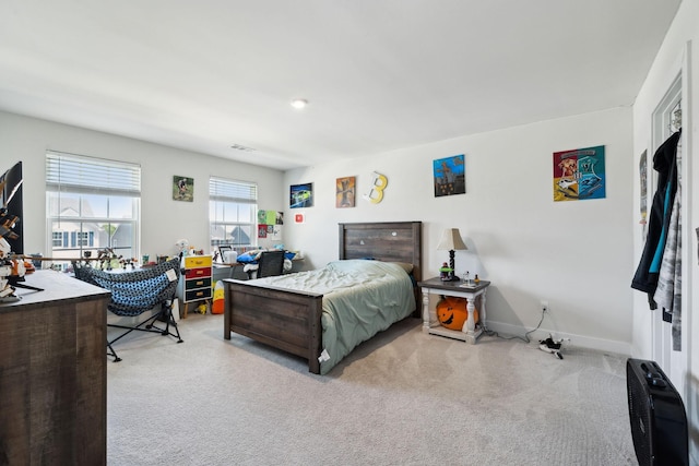 907 Caywood Rd, Smyrna, TN 37167 - bedroom featuring baseboards, visible vents, and carpet floors